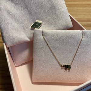 Jennifer Meyer Mini Elephant Necklace